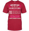 And God Said Let There Be March Girl