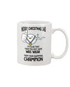 Pull Out Game Weak Swimming Champion - Funny Father's Day Mug