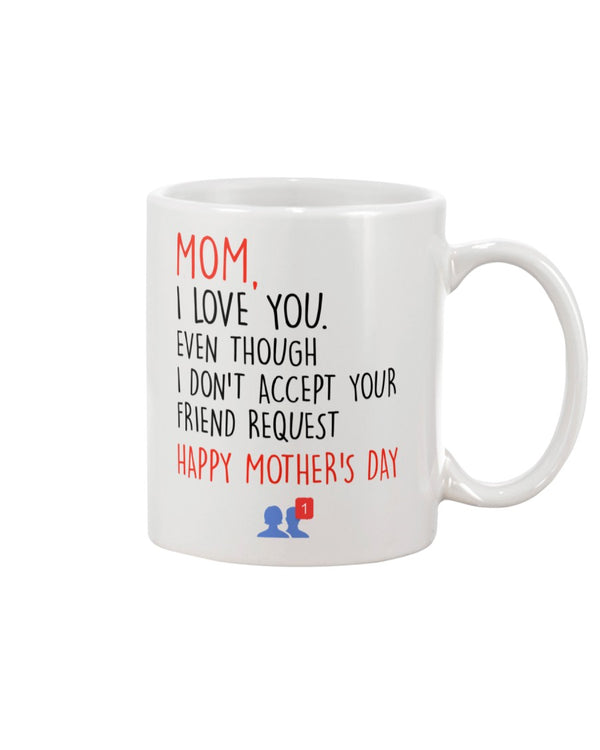 MOM I LOVE YOU Gift For Mother's Day