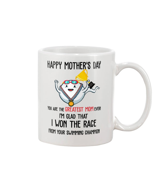 WON THE RACE Gift For Mother's Day