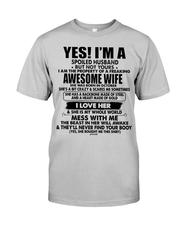 I'm A Spoiled Husband - October