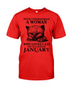 Never Underestimate A Woman - January