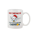 Merry Christmas Dad Swimming Champion 2