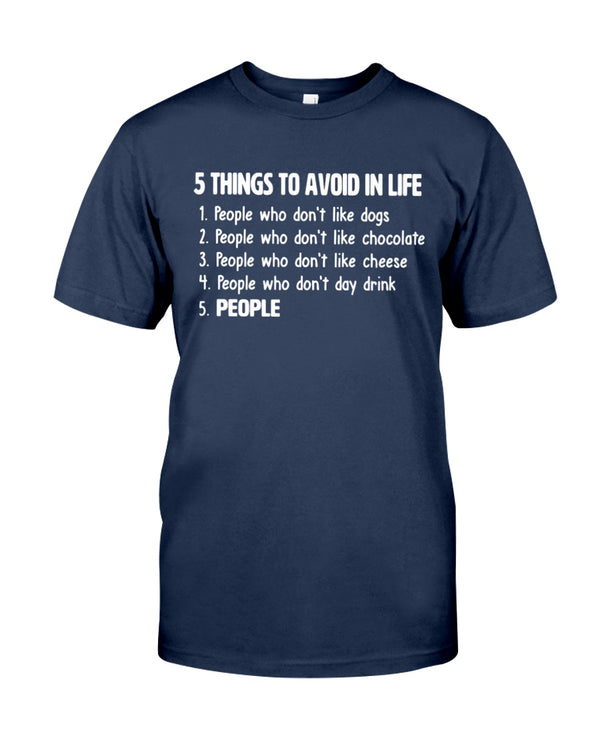 5 Things To Avoid In Life