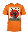 Catzilla Anime Lover Kawaii Animals Japanese Style Movies T-Shirt