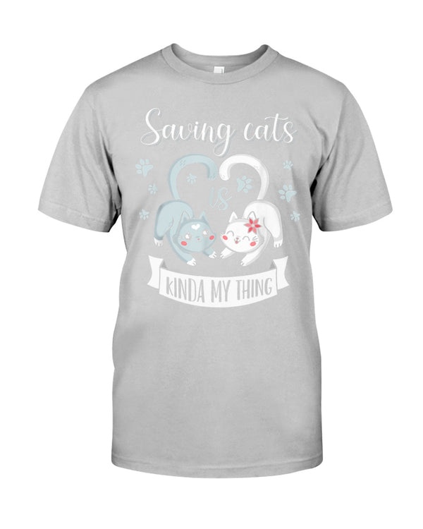Cat Saver Shirt Cute Saving