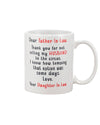 THANK YOU FOR NOT SELLING MY HUSBAND - Funny Father's Day Mug