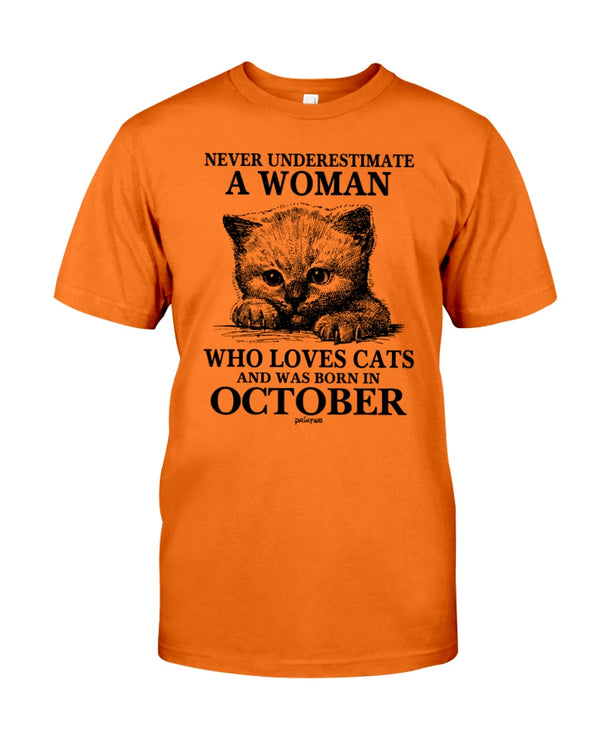 Never Underestimate A Woman - October