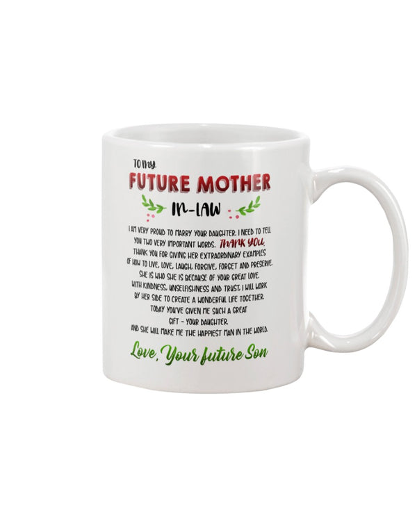 TO MY FUTURE MOTHER - IN - LAW fx Gift For Mother's Day