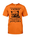 Never Underestimate A Woman - January