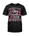 Promoted From Dog Grandma To Human Grandma T-Shirt