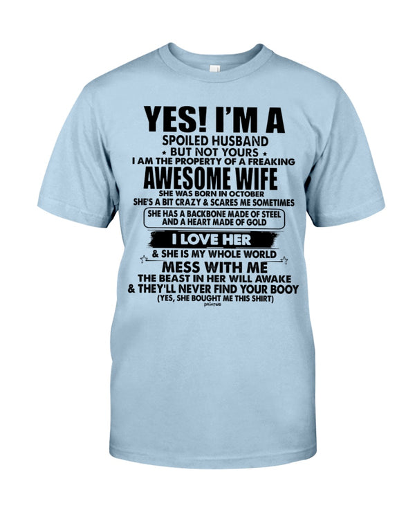 I'm A Spoiled Husband - October