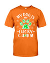 My Dog is My Lucky Charm Shamrock Shirt St Patrick's Day T-Shirt