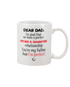 PERFECT FATHER DAUGHTER - Funny Father's Day Mug