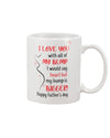 LOVE YOU WITH ALL OF MY BUMP - Funny Father's Day Mug