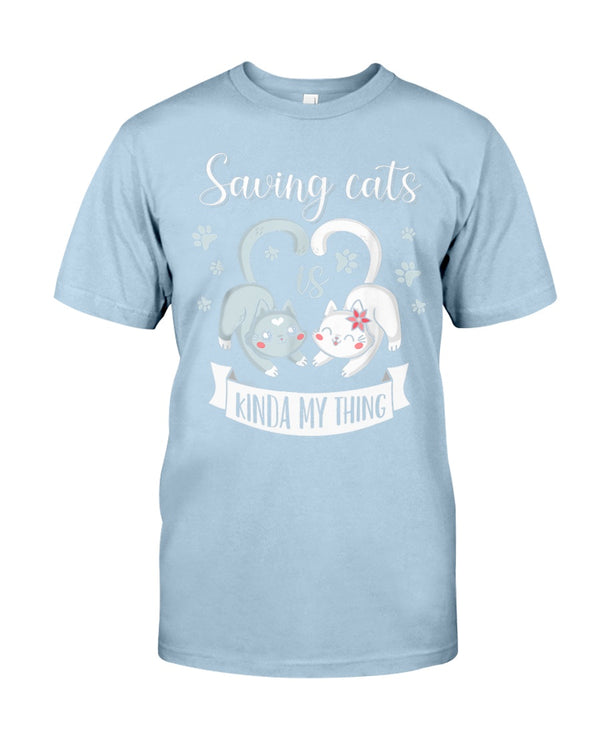 Cat Saver Shirt Cute Saving