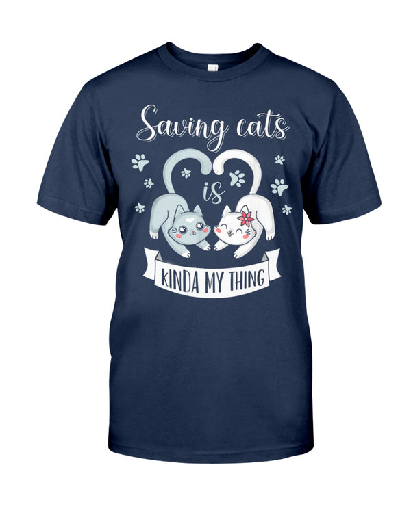Cat Saver Shirt Cute Saving