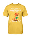 Cat I fully intend to haunt people when i die I have a list T-Shirt