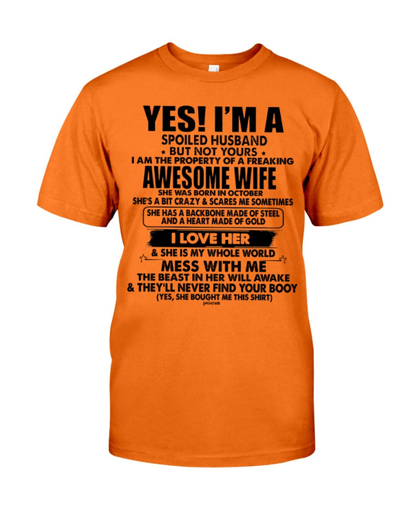 I'm A Spoiled Husband - October