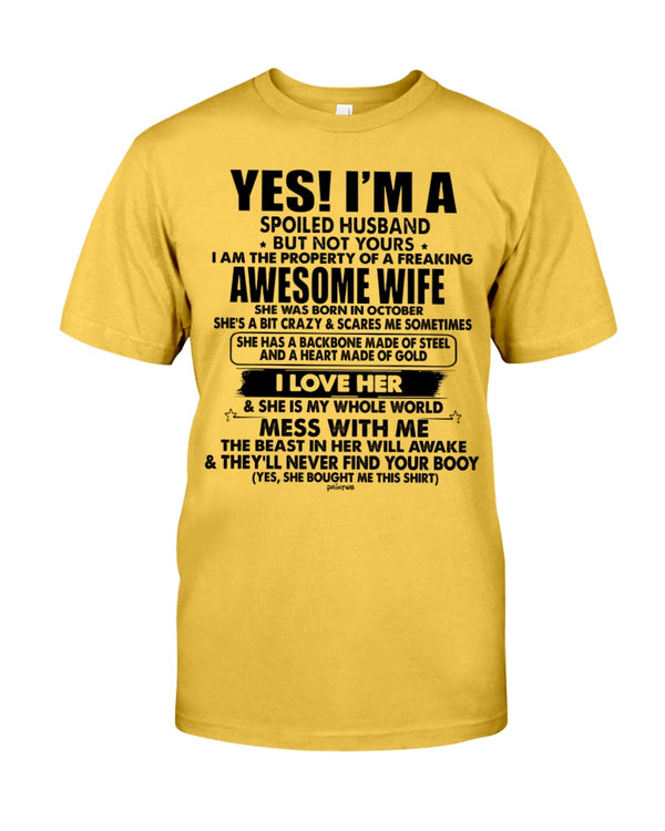 I'm A Spoiled Husband - October