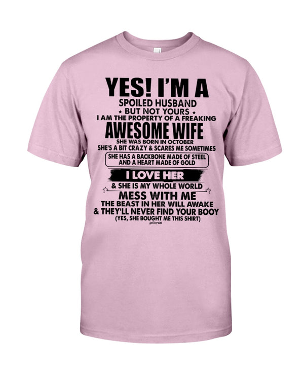 I'm A Spoiled Husband - October