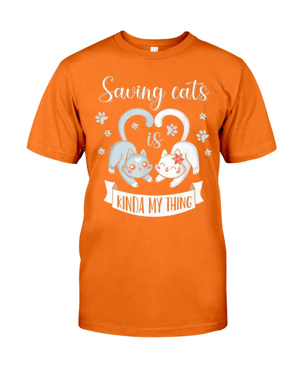 Cat Saver Shirt Cute Saving